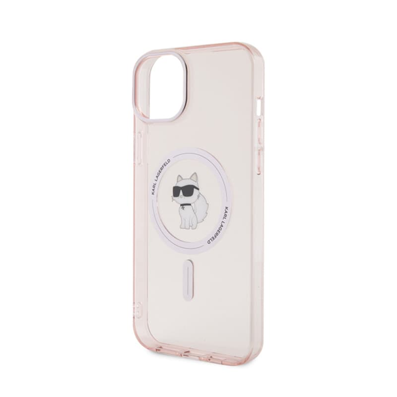 Karl Lagerfeld IML Choupette MagSafe - Case for iPhone 15 Plus (pink) 6