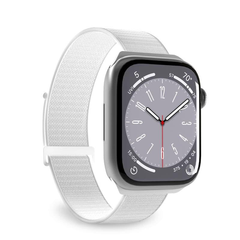 PURO Nylon Sport - Apple Watch Band 38/40/41/42 mm (White)