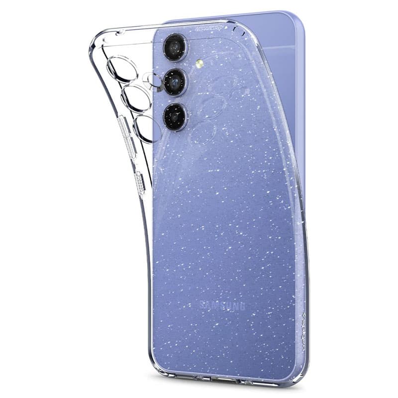 Spigen Liquid Crystal Glitter - Case for Samsung Galaxy A54 5G (Przezroczysty) 6