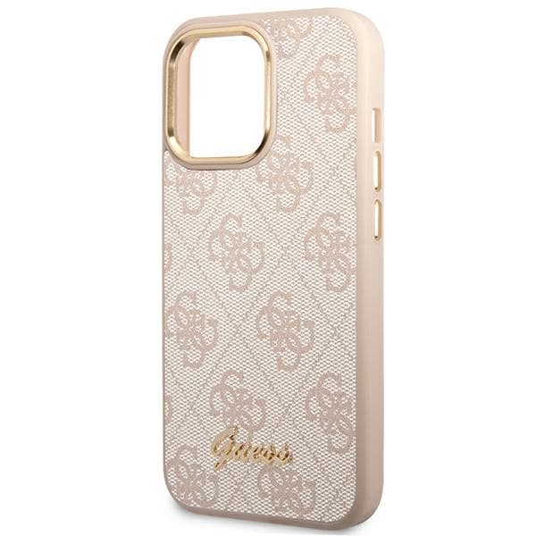 Guess 4G Metal Camera Outline Case - Case for iPhone 14 Pro Max (Pink) 6