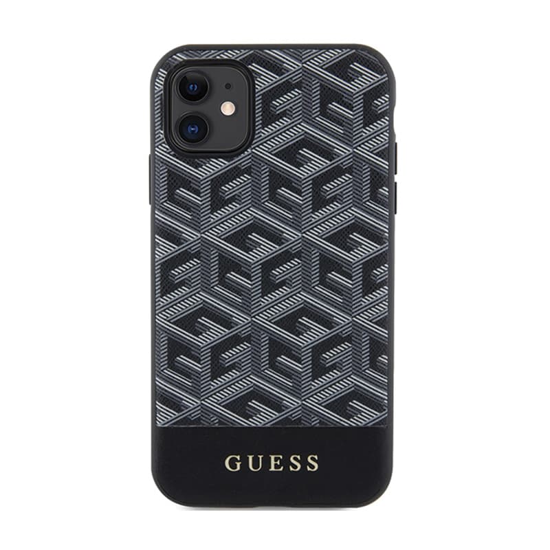 Guess GCube Stripes MagSafe - Case for iPhone 11 (Black) 3