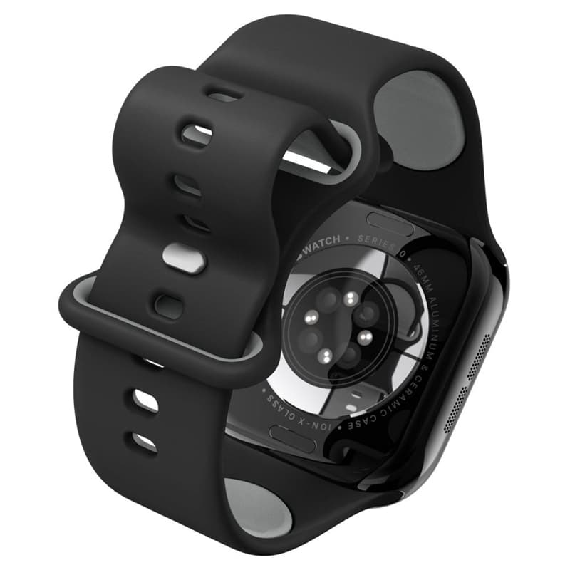 Spigen Nano Pop - Strap for Apple Watch 44/45/46/49 mm (Black Sesame) 7