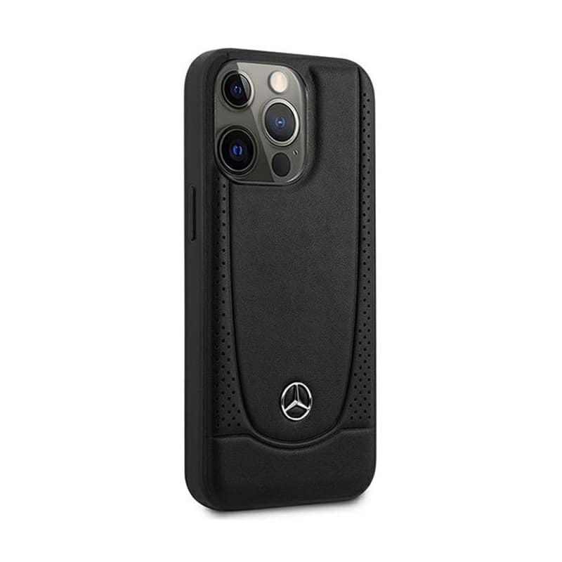 Mercedes Leather Urban Line - Case for iPhone 15 Pro Max (Black) 4