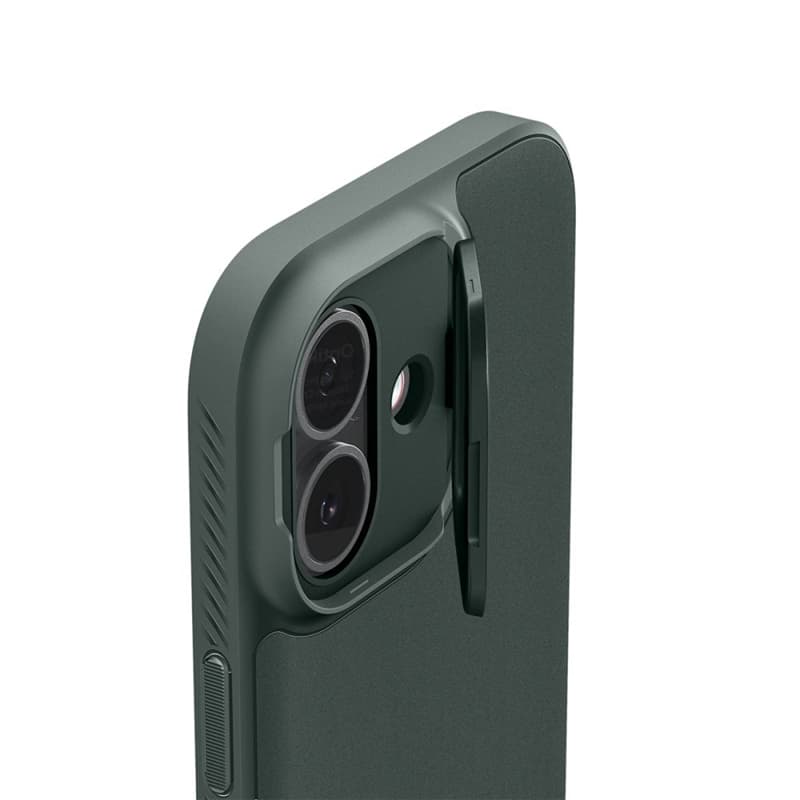 Spigen Optik Armor Mag MagSafe - iPhone 17 Case (Abyss Green) 3