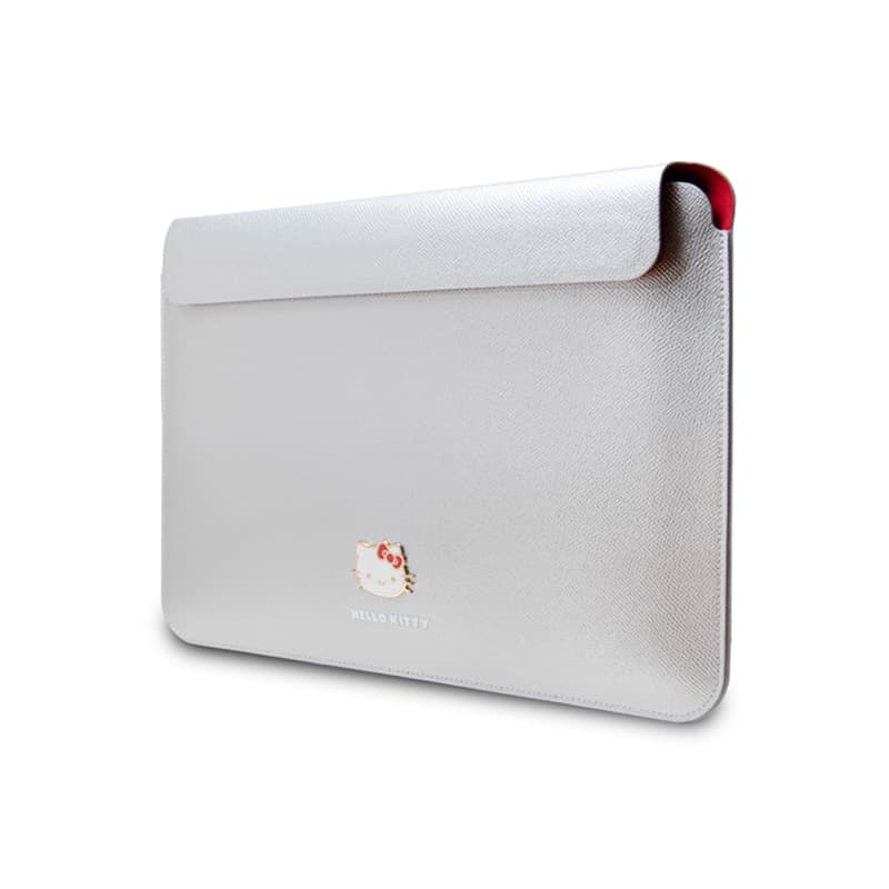 Hello Kitty PU Metal Logo Sleeve - Notebook case 13" / 14" (silver) 2