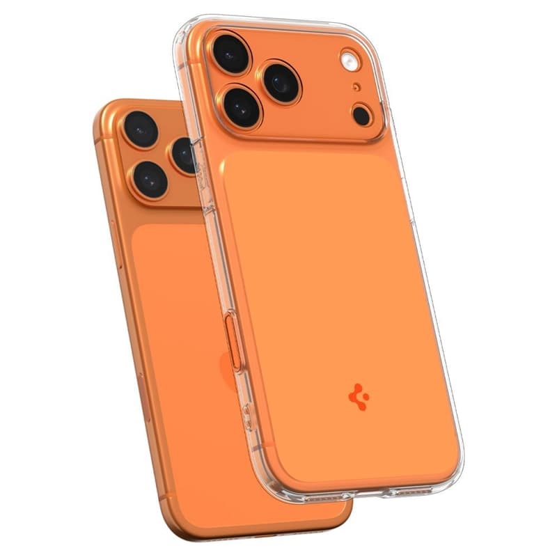 Spigen Ultra Hybrid T Mag MagSafe - Case for iPhone 17 Pro (Glossy Orange) 6