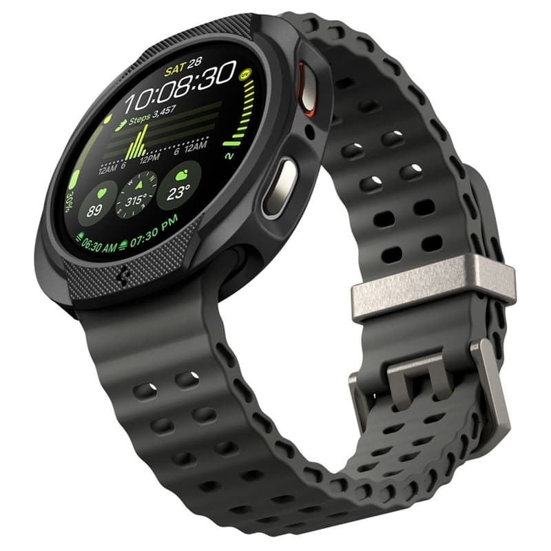 Spigen Liquid Air - Case for Samsung Galaxy Watch 8 40 mm (Matte Black) 8