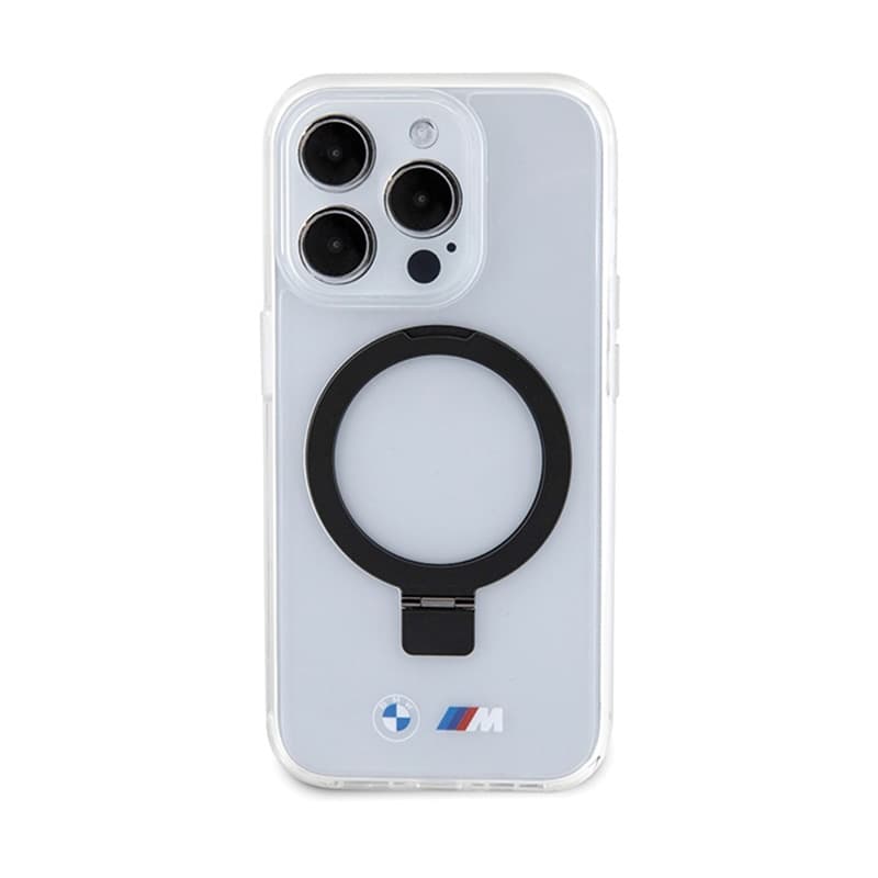 BMW Ring Stand M Collection MagSafe - Case for iPhone 15 Pro (Clear) 3