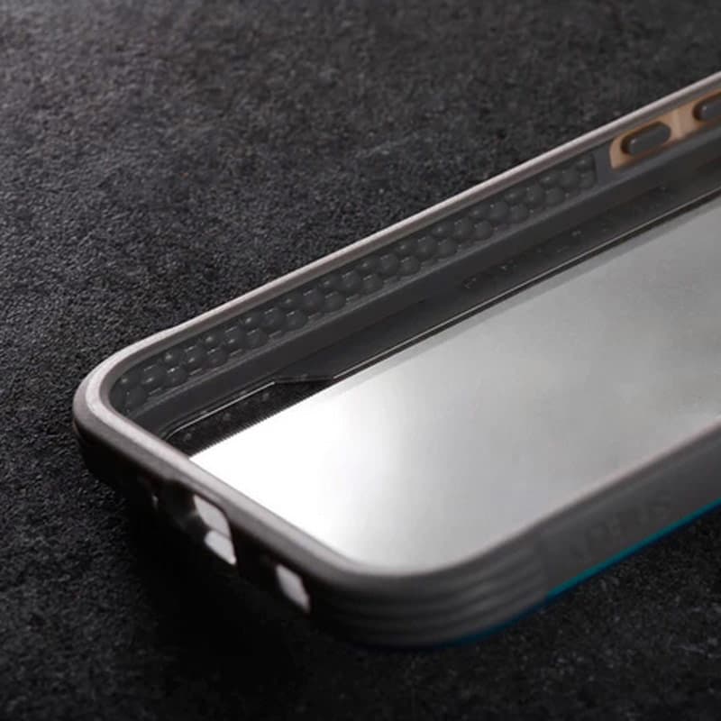 X-Doria Raptic Shield - Aluminum Case for iPhone 14 Plus (Drop-Tested 3m) (Iridescent) 2