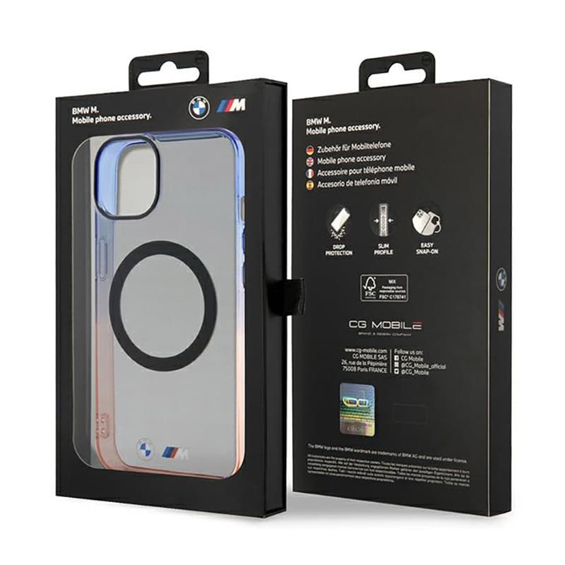 BMW Gradient Bumper MagSafe - Case for iPhone 14 Plus (Grey) 8