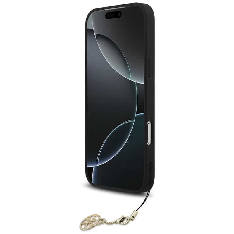 Guess 4G Charms Collection MagSafe - iPhone 17 Pro Max Case (Black) 4