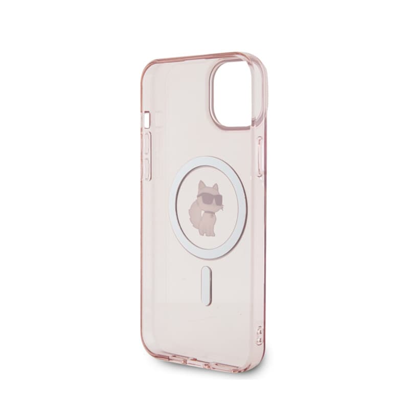 Karl Lagerfeld IML Choupette MagSafe - Case for iPhone 15 Plus (pink) 7