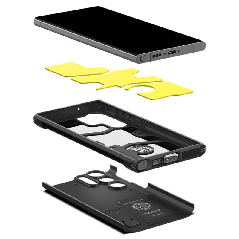 Spigen Tough Armor - Case for Samsung Galaxy S23 Ultra (Black) 5