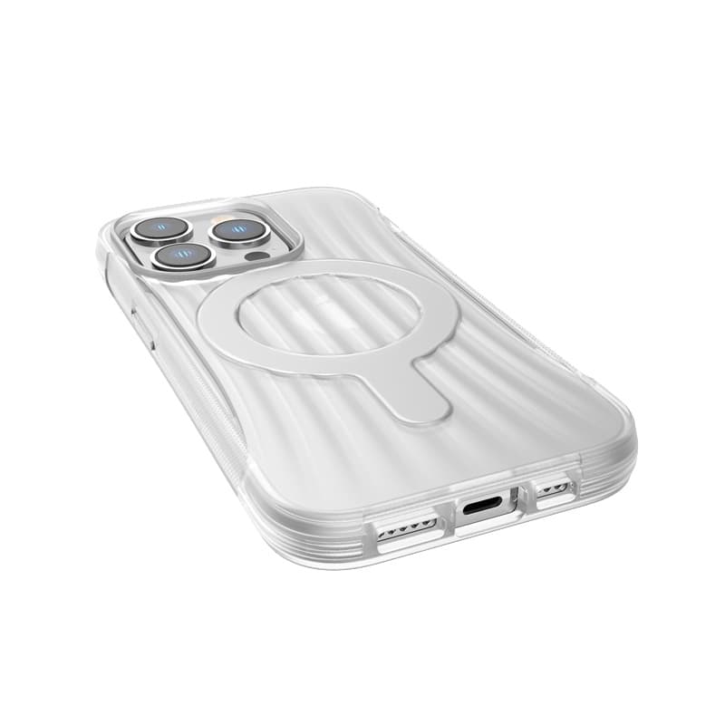 X-Doria Raptic Clutch MagSafe - Biodegradable case for iPhone 14 Pro (Drop-Tested 3m) (Clear) 2