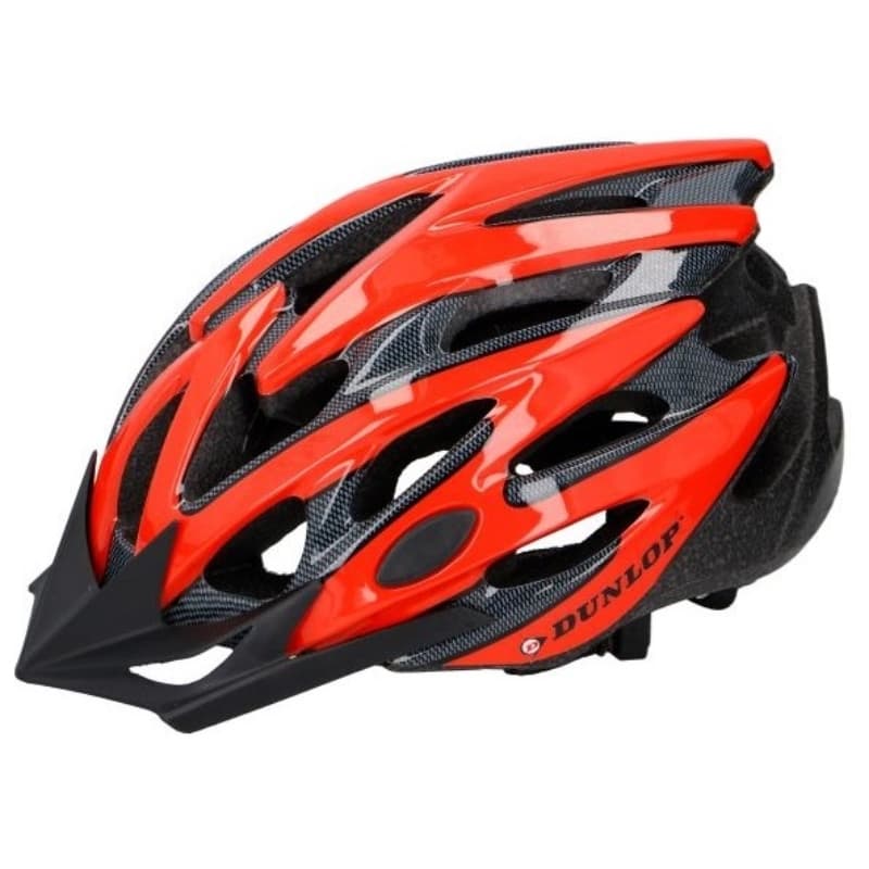 Dunlop - MTB Bike Helmet (Red / Black)