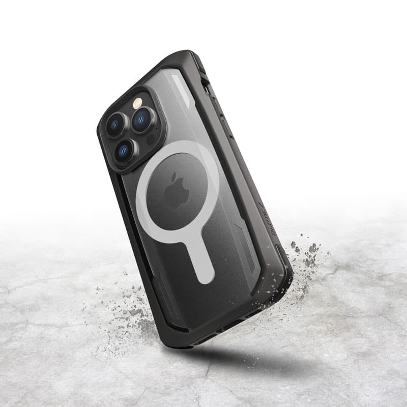 X-Doria Raptic Secure MagSafe - Biodegradable case for iPhone 14 Pro Max (Drop-Tested 4m) (Black) 7