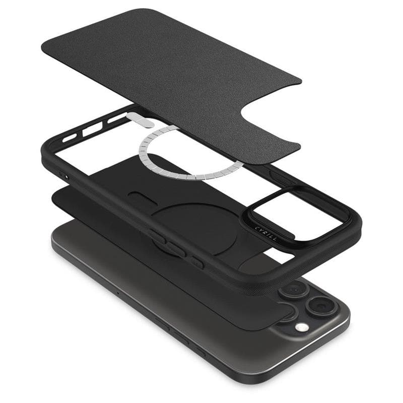 Spigen Cyrill Kajuk Mag MagSafe - Case for iPhone 16 Pro (Black) 8