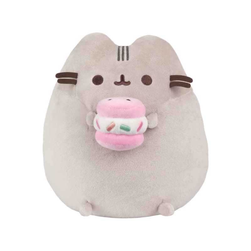 Pusheen - Plush stuffed animal with an ice cream sandwich 24 cm