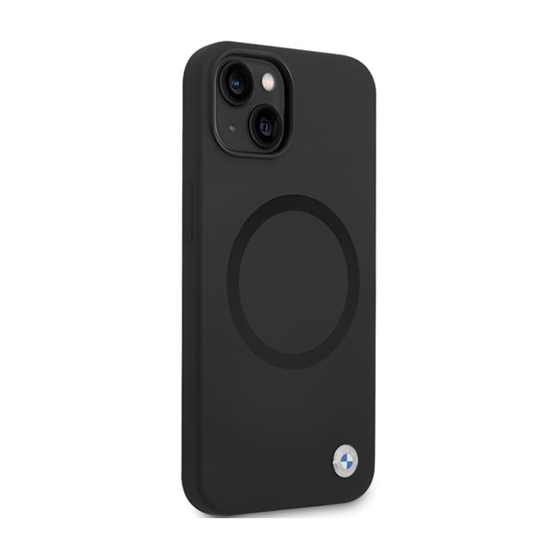 BMW Signature Liquid Silicone MagSafe - Case for iPhone 14 (black) 4