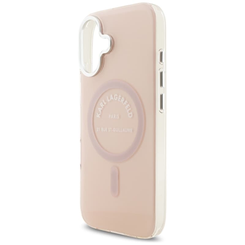 Karl Lagerfeld IML Karl RSG Logo MagSafe - Case for iPhone 17 (pink) 6