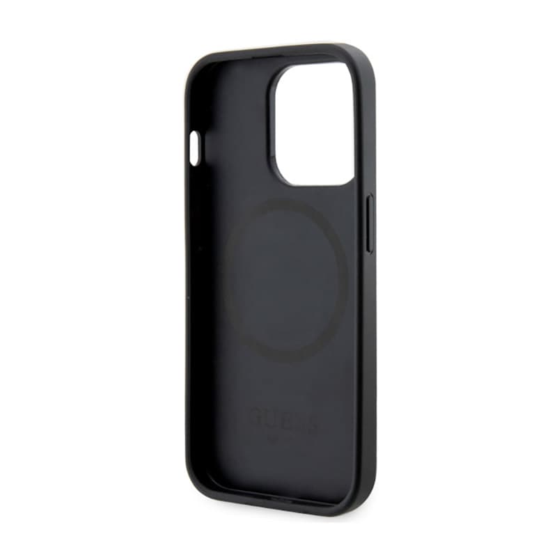 Guess 4G Printed Stripes MagSafe - Case for iPhone 14 Pro (Black) 7