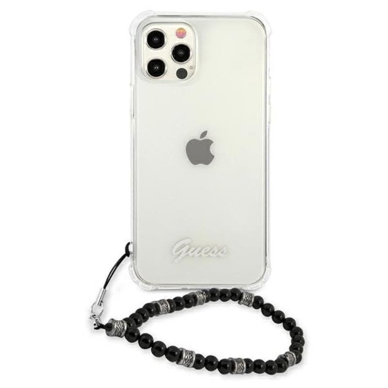 Guess Black Pearl Strap - Case iPhone 12 Pro Max (Clear) 3