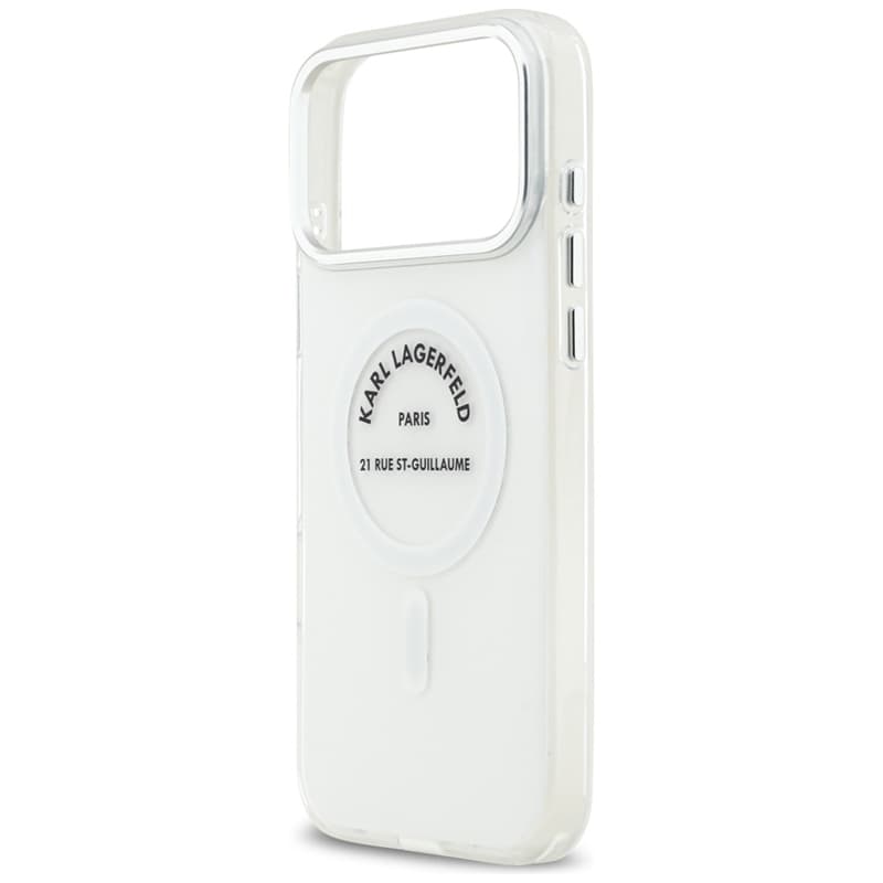 Karl Lagerfeld IML Karl RSG Logo MagSafe - Case for iPhone 17 Pro Max (transparent) 6