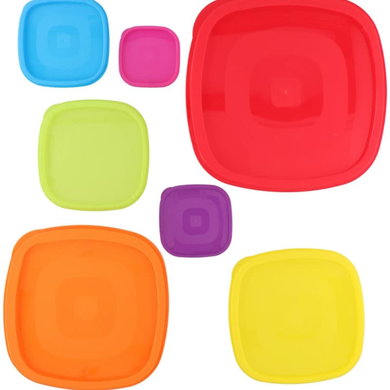 Set of 7 food storage containers 7