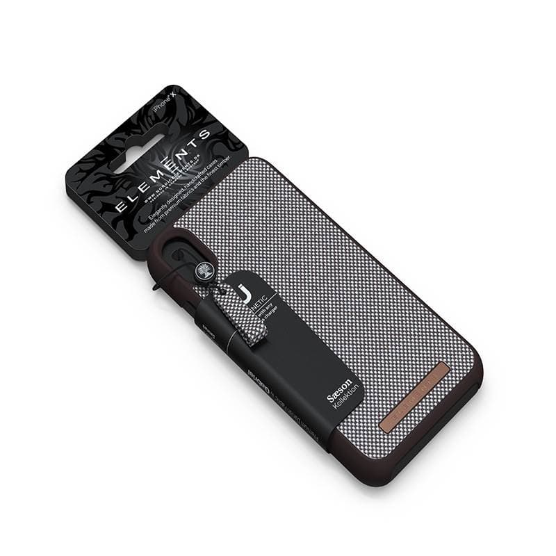 Nordic Elements Saeson Idun - Case for iPhone Xs Max (Dark Brown) 4