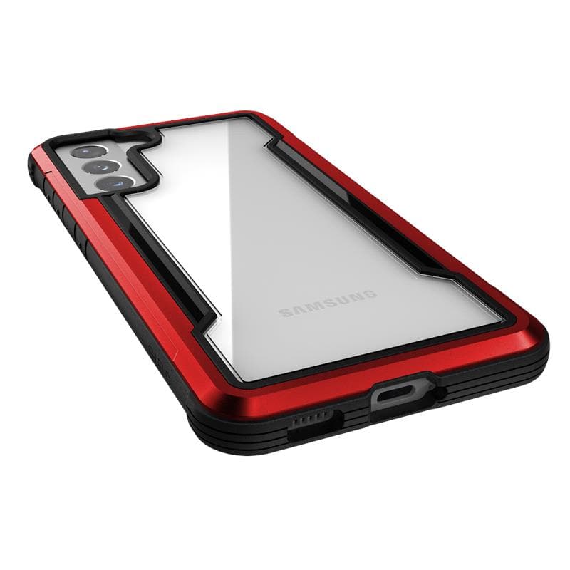 X-Doria Raptic Shield - Aluminum case for Samsung Galaxy S21 (Antimicrobial protection) (Red) 6