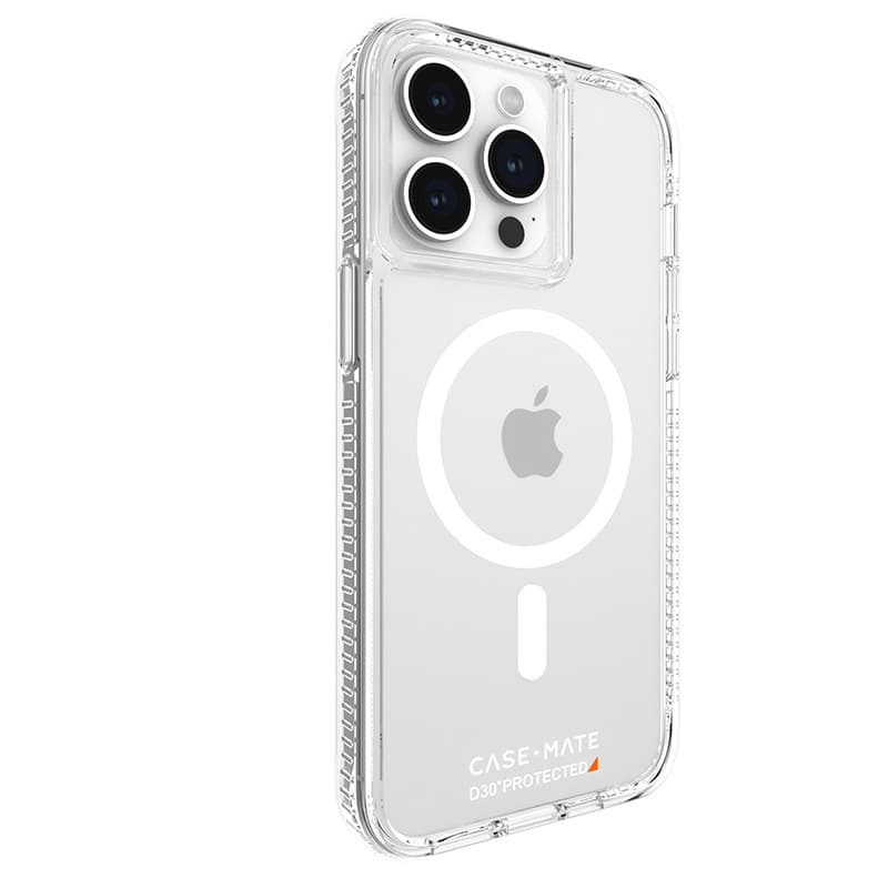 Case-Mate Ultra Tough plus D3O MagSafe - iPhone 15 Pro Max Case (Clear) 2