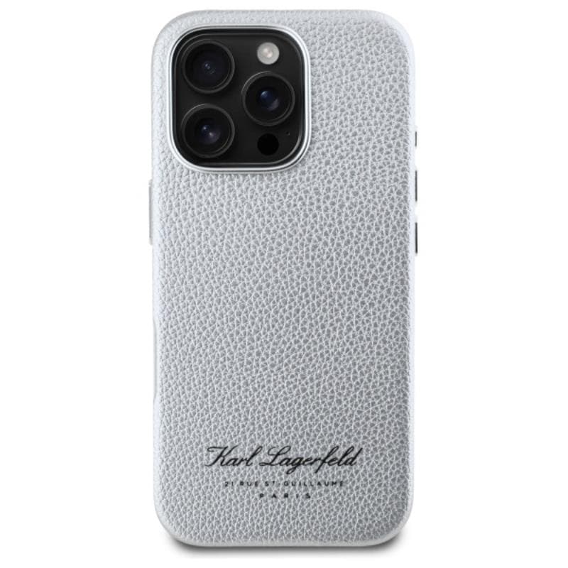 Karl Lagerfeld Hotel RSG - Case for iPhone 16 Pro (gray) 3