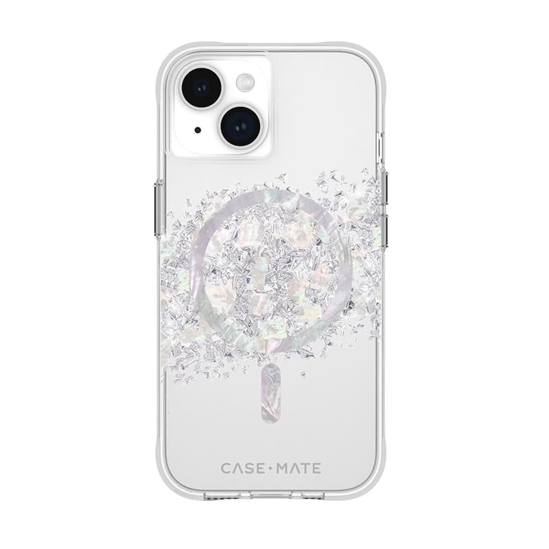 Case-Mate Karat MagSafe - Case for iPhone 15 / iPhone 14 / iPhone 13 decorated with mother of pearl (A Touch of Pearl) 1