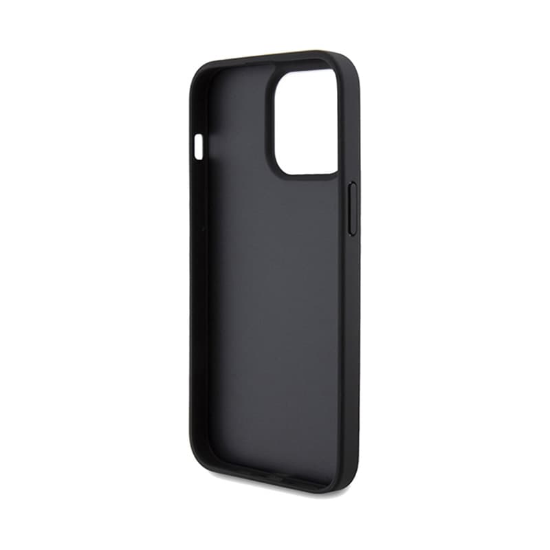 Ferrari Perforated Waves Metal Logo - iPhone 15 Pro Max Case (Black) 7
