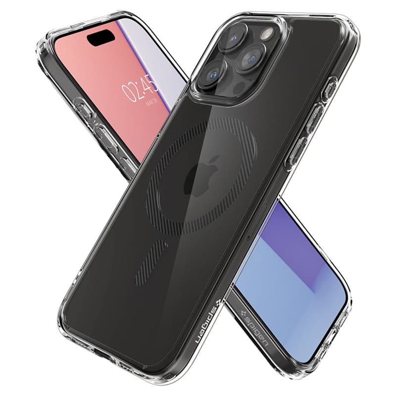 Spigen Ultra Hybrid MagSafe - Case for iPhone 15 Pro (Carbon Fiber) 8