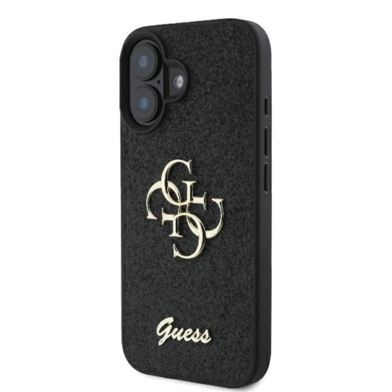 Guess Fixed Glitter Big 4G - Case for iPhone 16 Plus (black) 2