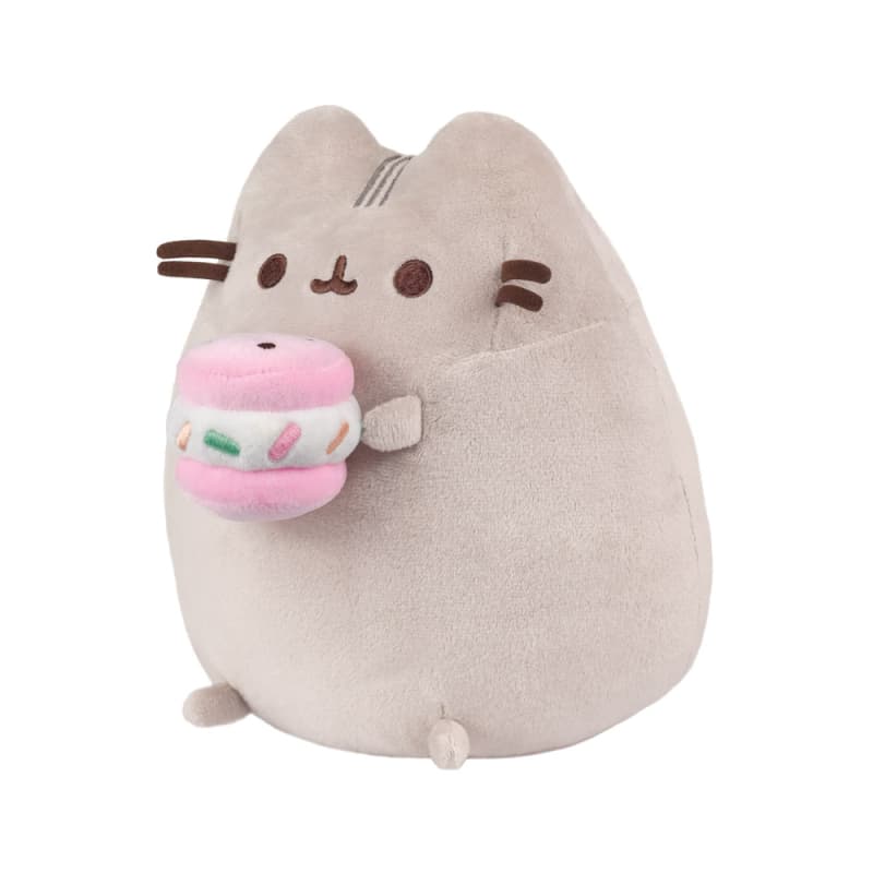 Pusheen - Plush stuffed animal with an ice cream sandwich 24 cm 2