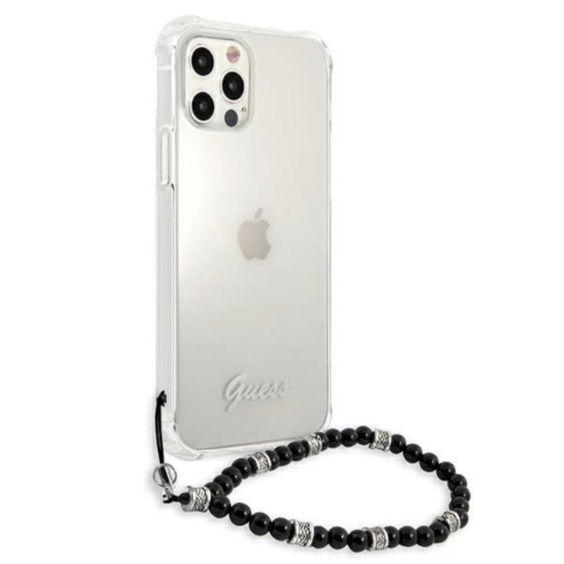 Guess Black Pearl Strap - Case iPhone 12 Pro Max (Clear) 4