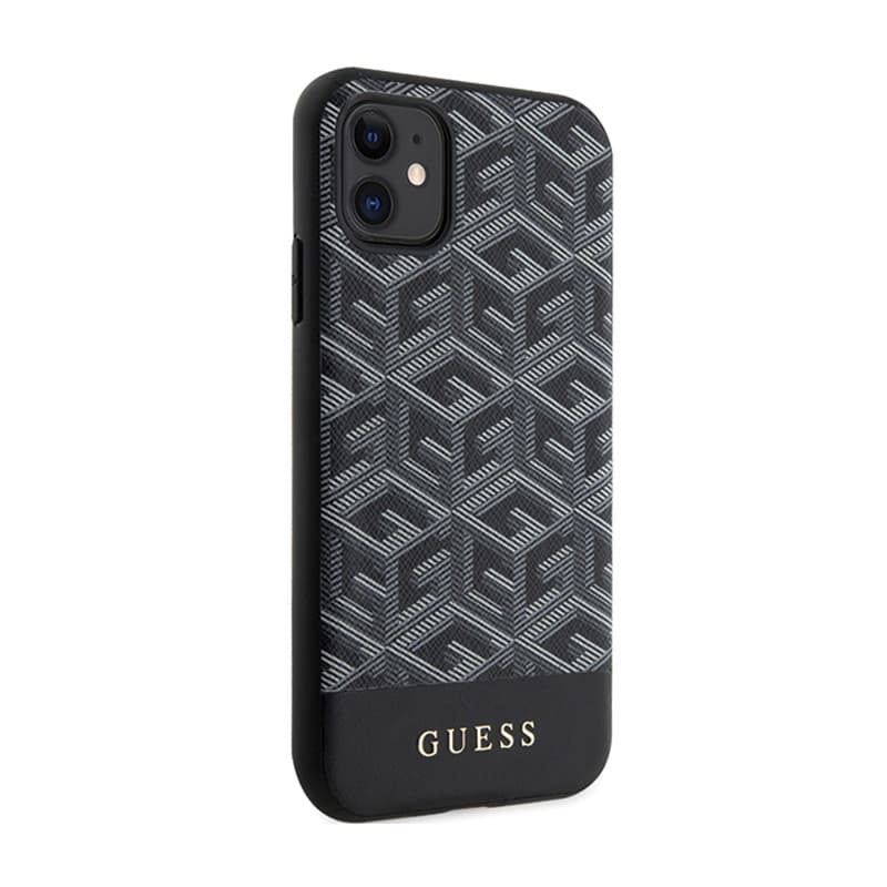 Guess GCube Stripes MagSafe - Case for iPhone 11 (Black) 4