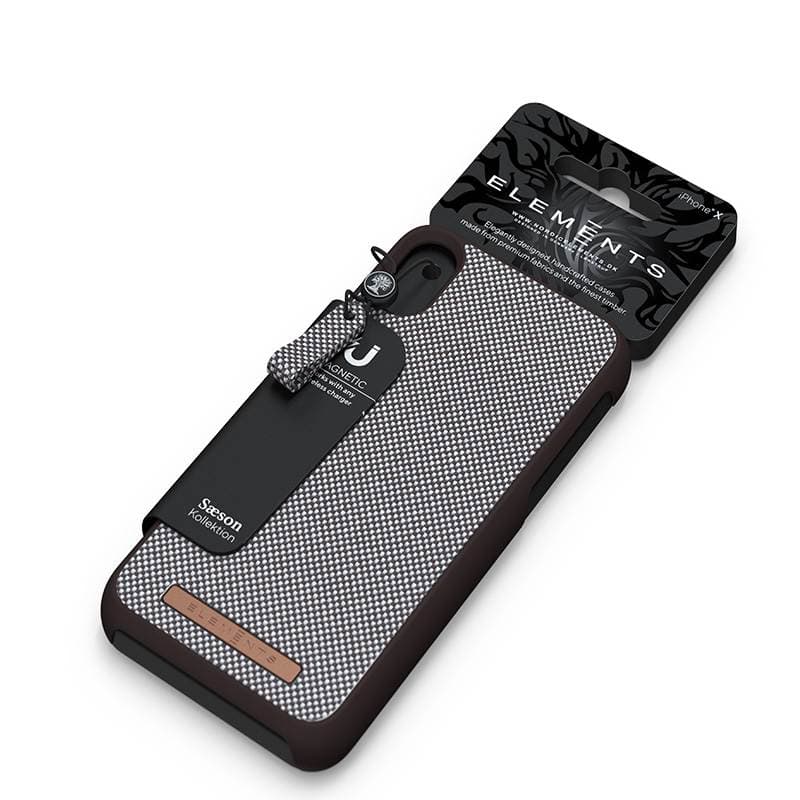 Nordic Elements Saeson Idun - Case for iPhone Xs Max (Dark Brown) 5