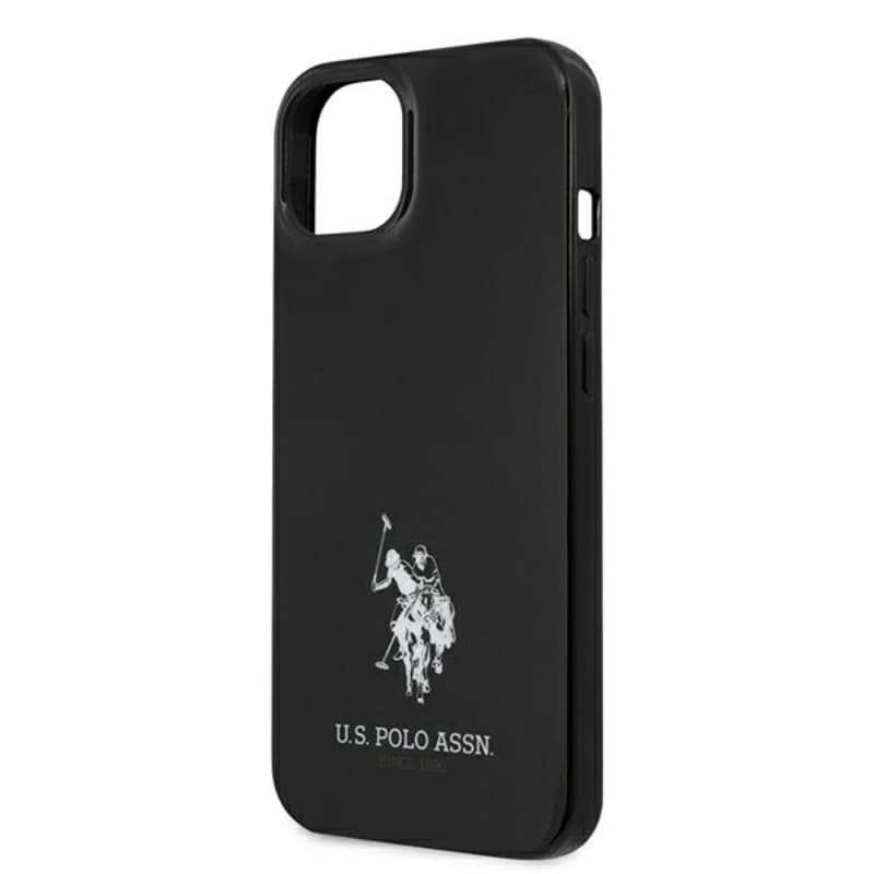 US Polo Assn Horses Logo - Case for iPhone 13 Mini (Black) 6