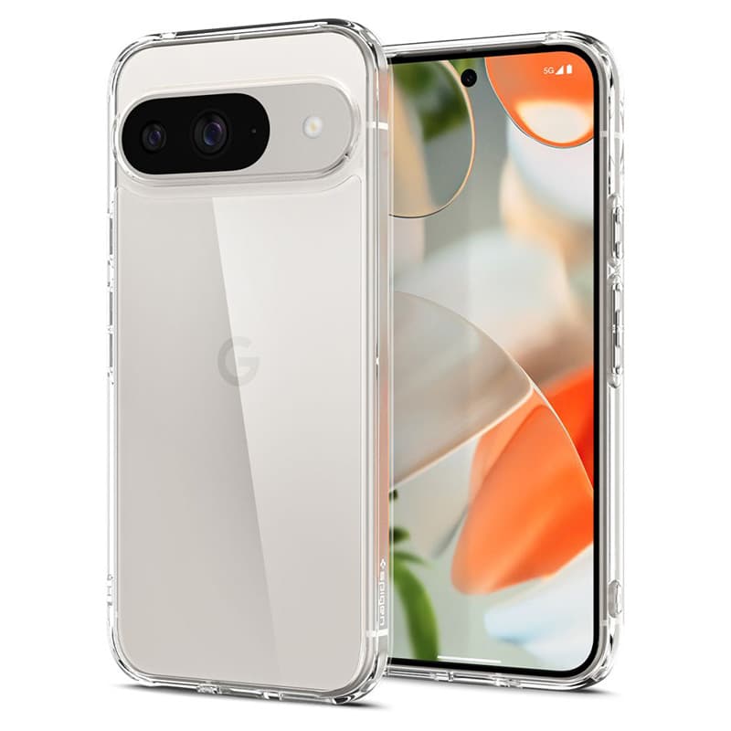 Spigen Ultra Hybrid - Case for Google Pixel 9 / 9 Pro (Crystal Clear) 3