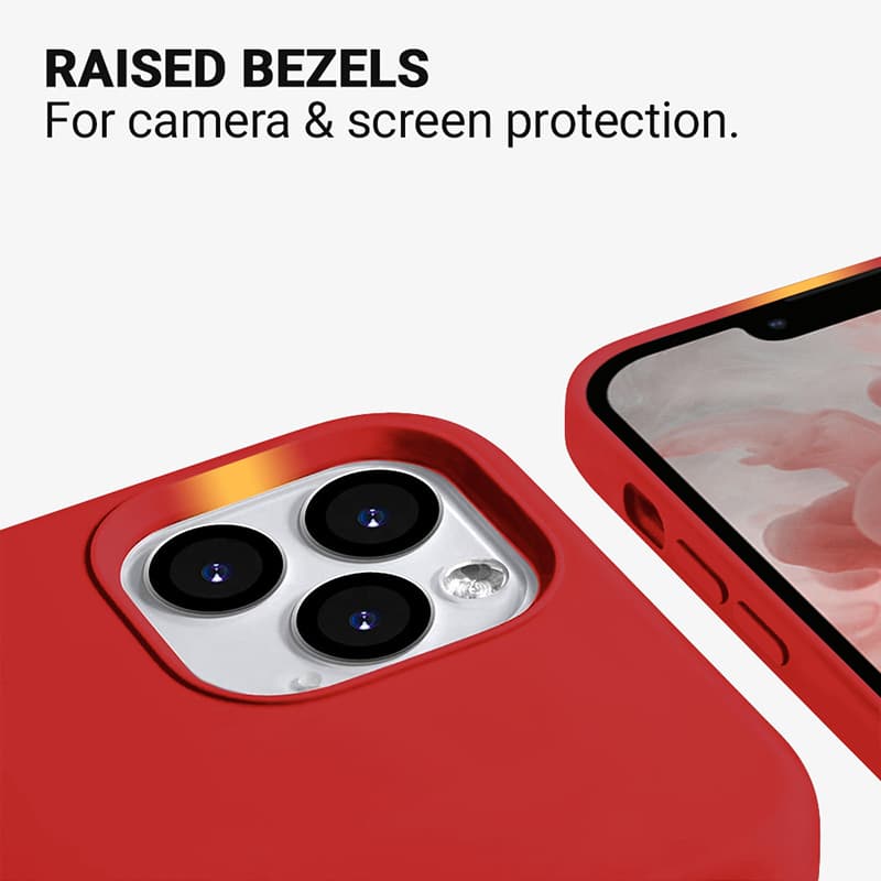 Crong Color Cover - iPhone 13 Pro Max Case (Red) 3
