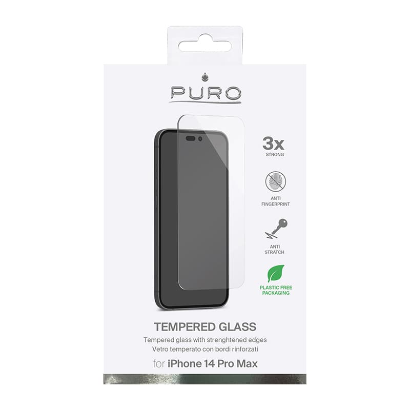 PURO The protective glass for the iPhone 14 Pro Max screen 2