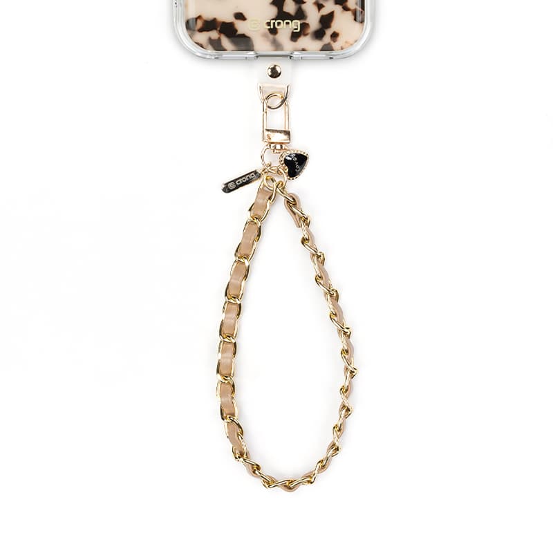 Crong Phone Charm - Lanyard Phone Pendant (Beige Twist) 1