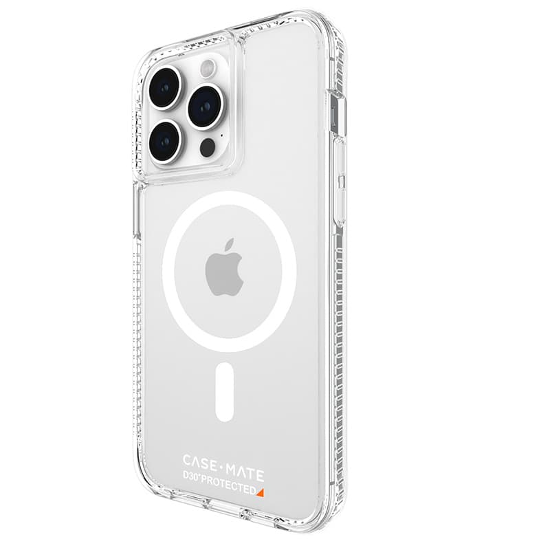 Case-Mate Ultra Tough plus D3O MagSafe - iPhone 15 Pro Max Case (Clear) 3