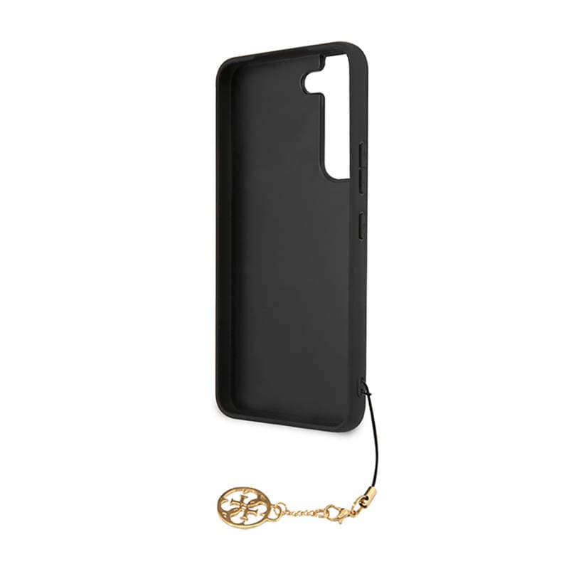 Guess 4G Charms Collection - Case for Samsung Galaxy S23 (Brown) 7