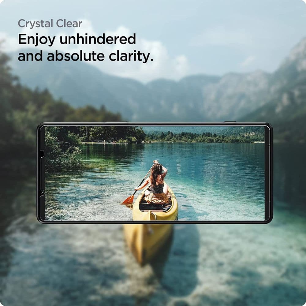 Spigen Glas.TR EZ Fit 2-Pack - Tempered glass for Sony Xperia 1 V  2 pieces 6