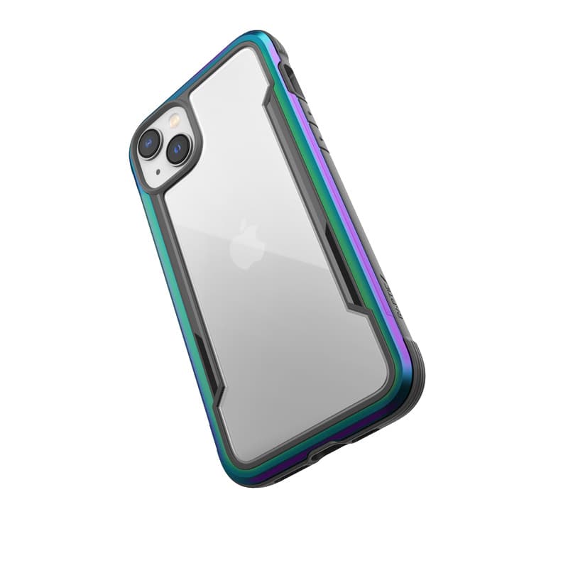 X-Doria Raptic Shield - Aluminum Case for iPhone 14 Plus (Drop-Tested 3m) (Iridescent) 4