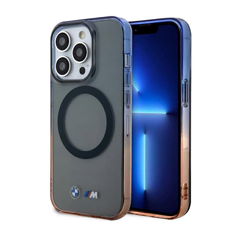 BMW Gradient Bumper MagSafe - Case for iPhone 14 Pro (Grey) 1